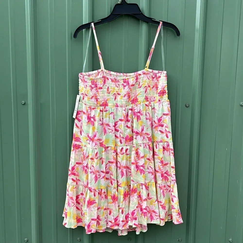 Women’s Smocked Tiered Cami Dress Size XL